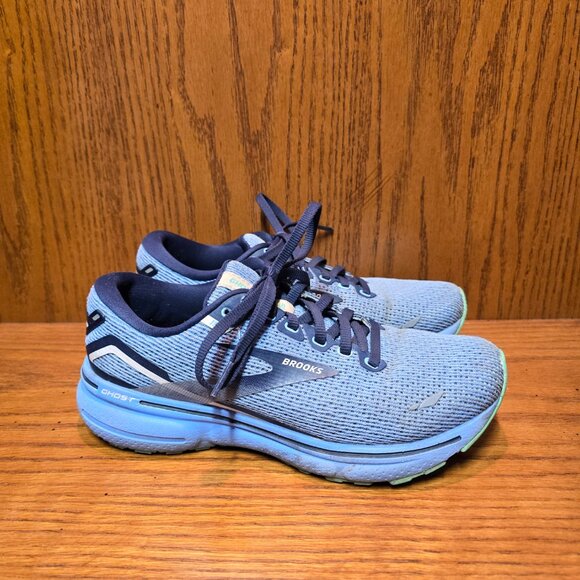 Brooks Ghost 15 Women's Size 6.5B Medium Running Shoes Blue Sneakers 1203801B472 - Picture 2 of 9